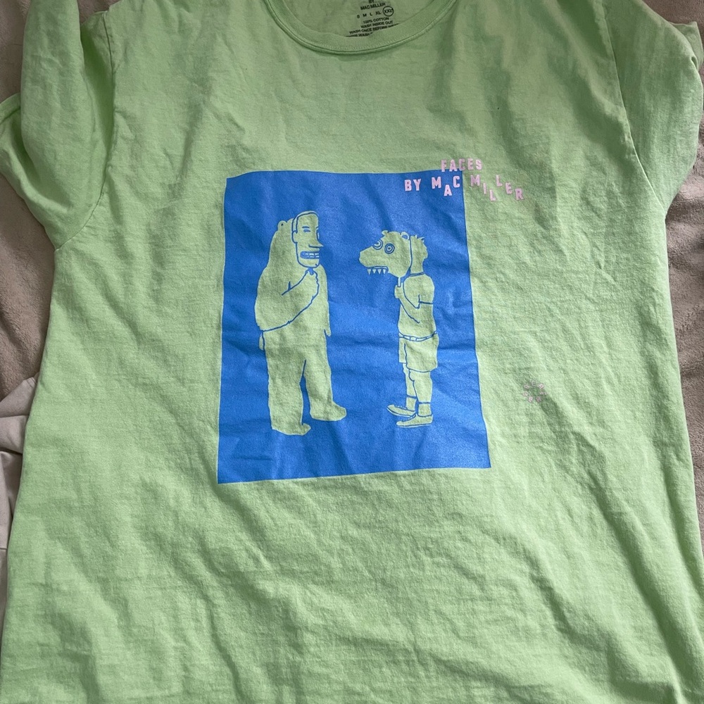 Mac Miller faces shirt